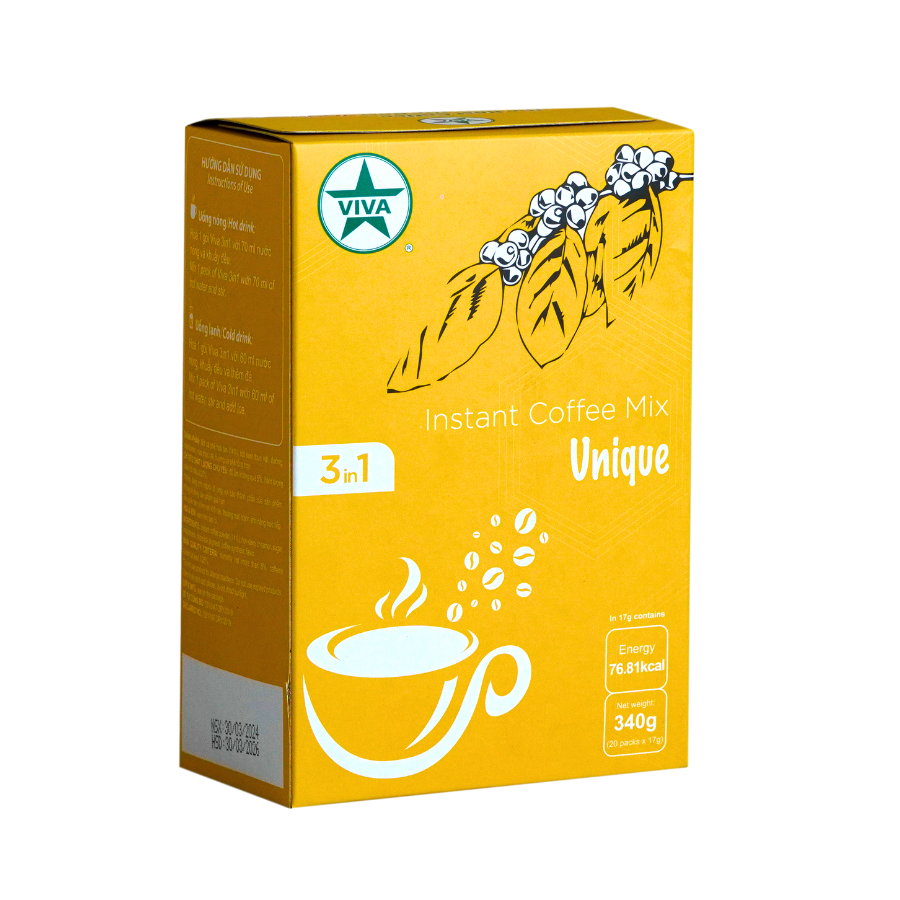 Alternative view of Кафе Viva 3в1 „Силен и Характерен“ – Кутия с 20 Пакетчета X 17 г