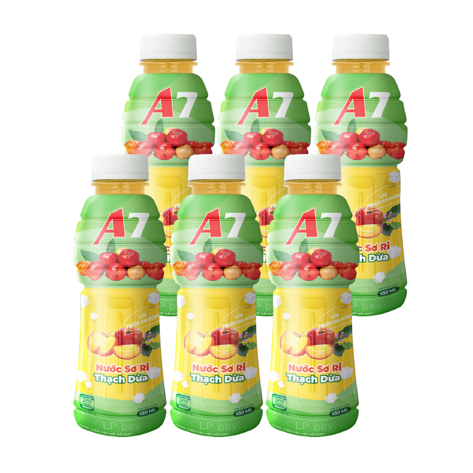 Alternative view of A7 Acerola Cherry Drink with Coconut Jelly - 450ml