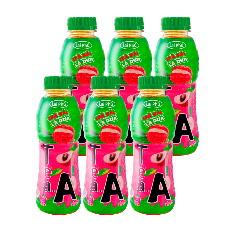 Alternative view of Tea.A Lychee and Pandan Flavored Tea - 450ml Bottle