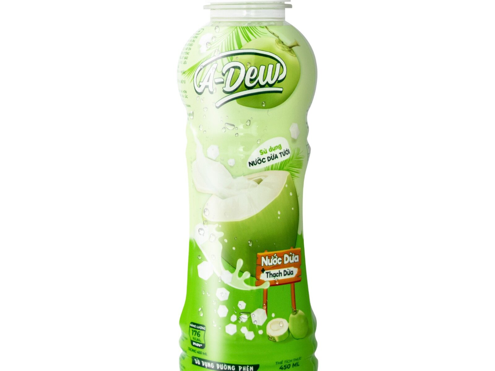 Alternative view of A-Dew Coconut Water with Coconut Jelly - 450ml