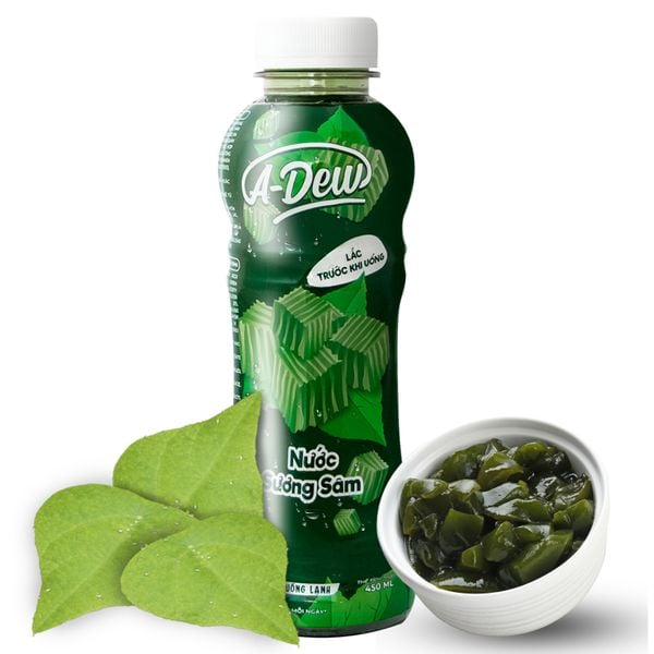 A-Dew Grass Jelly Drink - 450ml Bottle