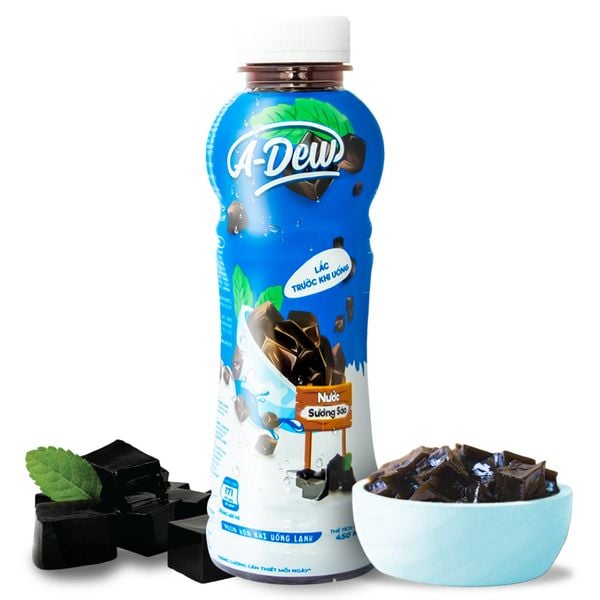 A-Dew Mesona (Black) Grass Jelly Drink - 450ml